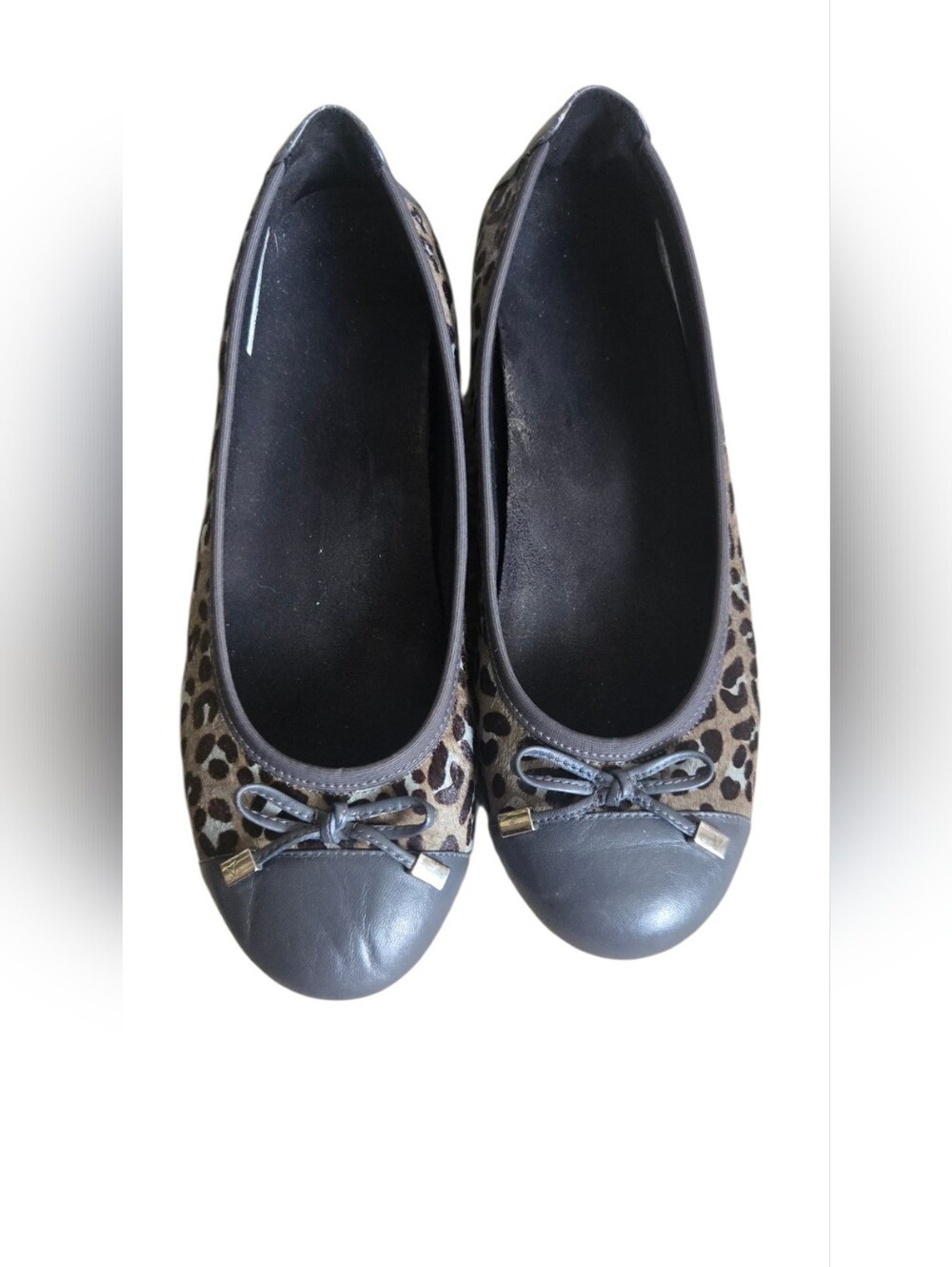 Vionic Minna Leopard Print Ballet Flats Size 8.5